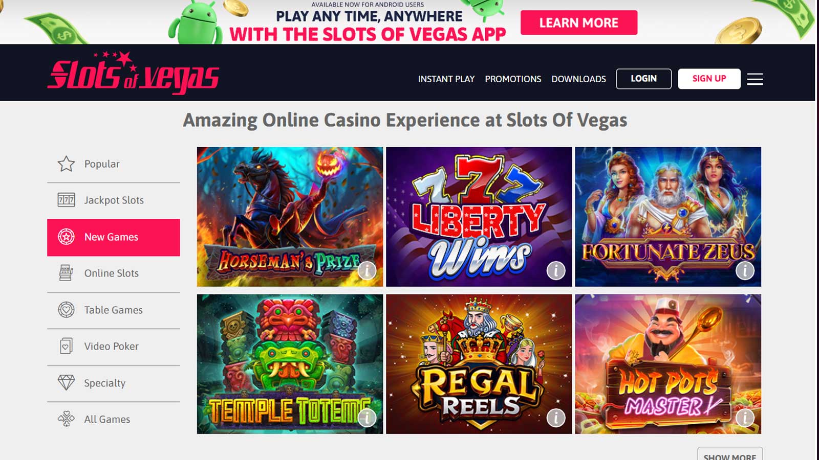 Slots of Vegas screenshot